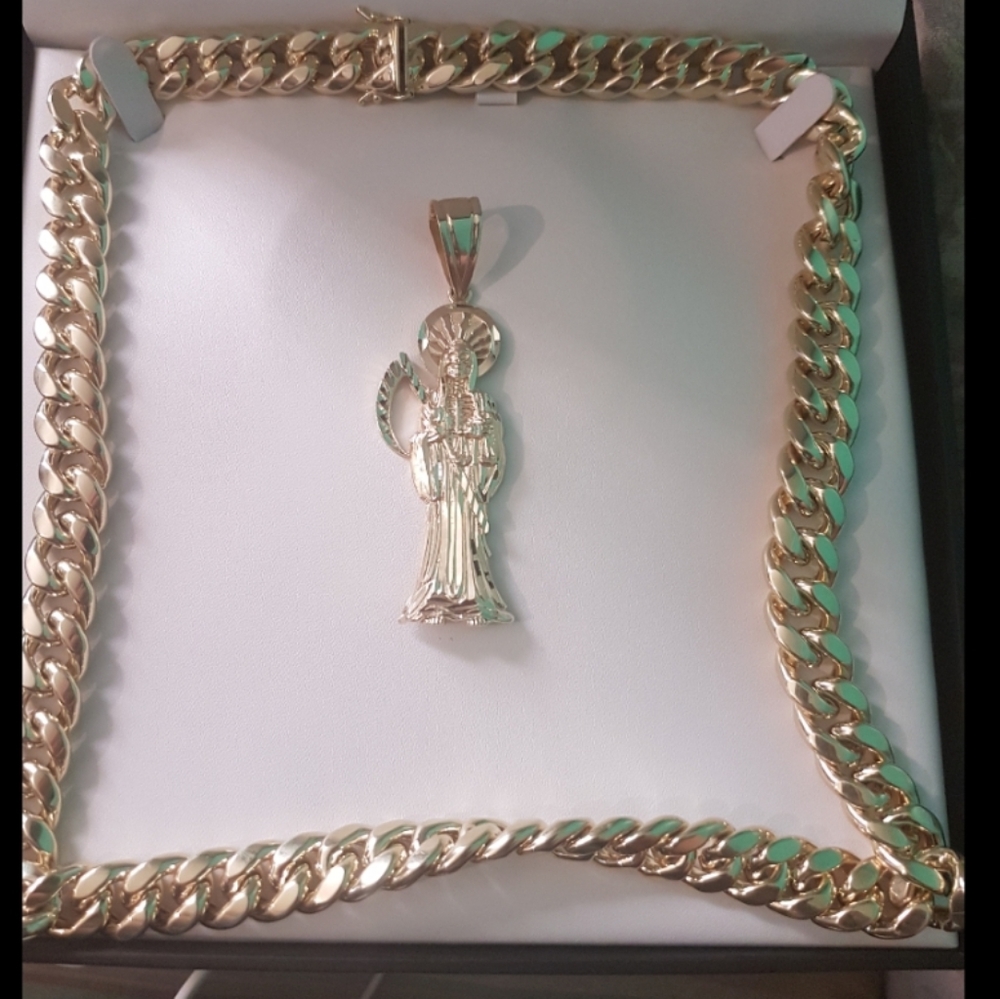 My 14k Miami cuban chain 15mm not for sale🤑🤑